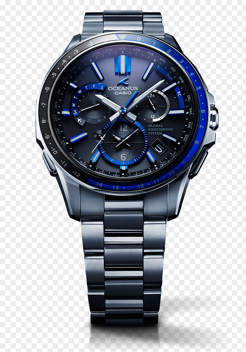 Watch Casio Oceanus Solar-powered Clock PNG