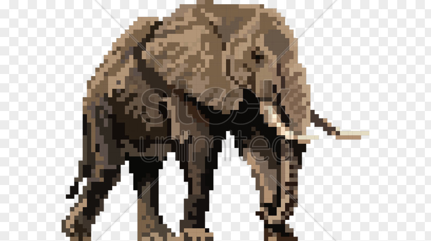 Elephant Illustration Mammal Elephantidae Tusk Herbivore Animal PNG