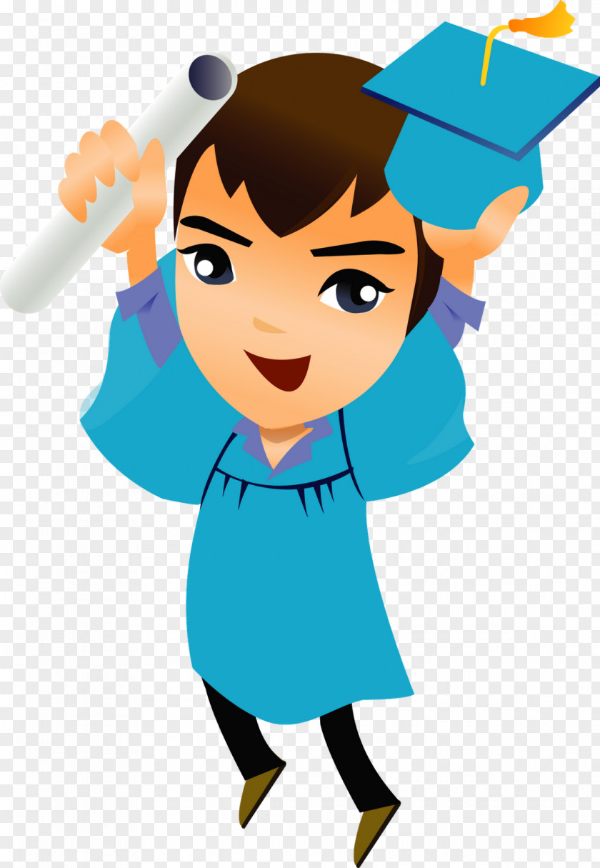 Graduates Graduation Ceremony Licentiate Animation Clip Art PNG