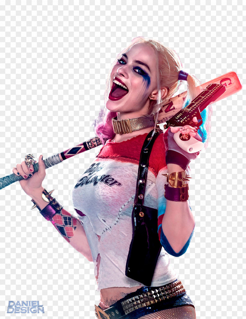 Harley Quinn Margot Robbie Joker Deadshot Katana PNG
