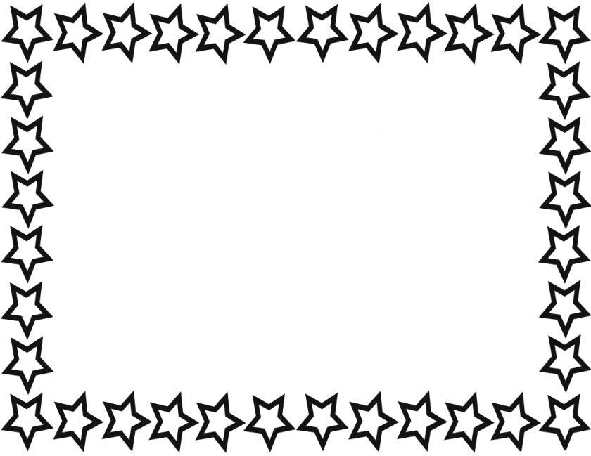 Inspirational Border Cliparts Star Clip Art PNG