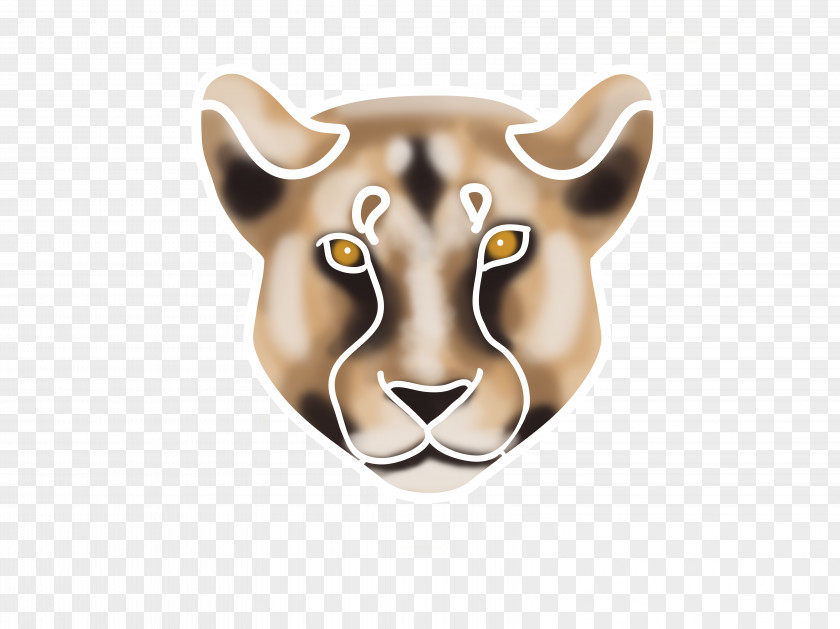 Lion Face Leopard Concept Art Black Panther PNG