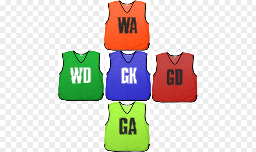 NETBALL Sports Fan Jersey T-shirt Sleeveless Shirt Netball PNG