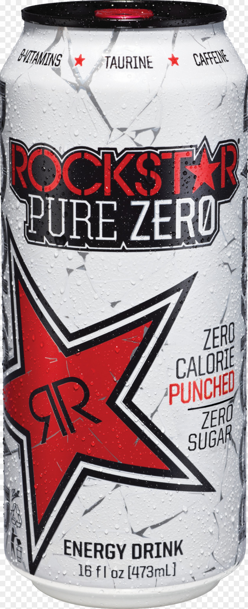 Rockstar Energy Drink Sports & Drinks Punch Can PNG
