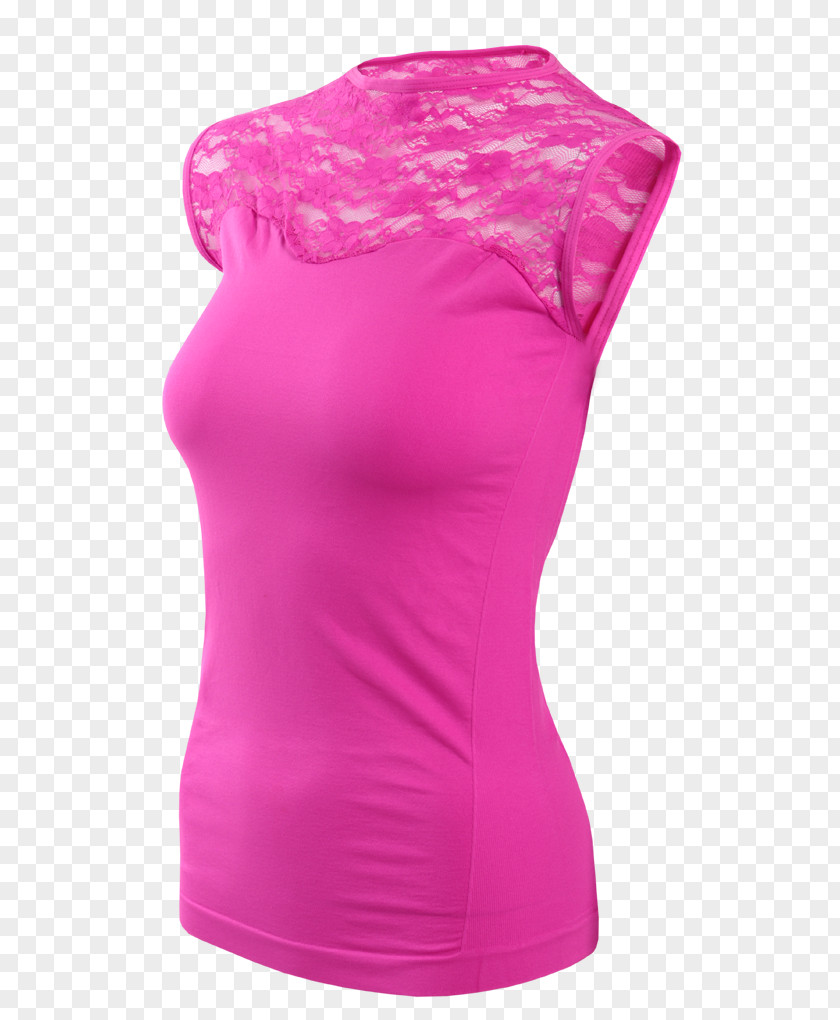Saleena Sleeveless Shirt Top Sports Bra Clothing PNG