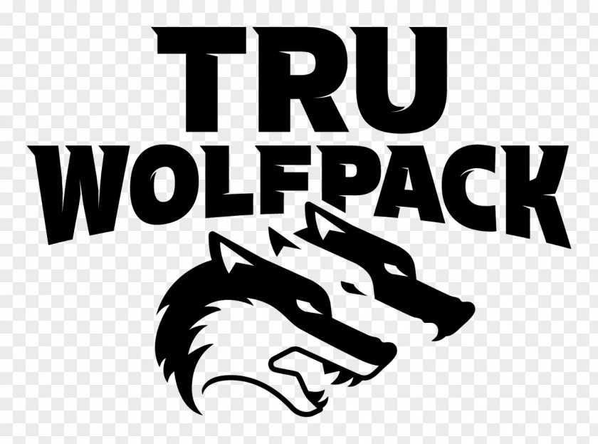 Wolfpack Thompson Rivers University WolfPack Gray Wolf Logo PNG