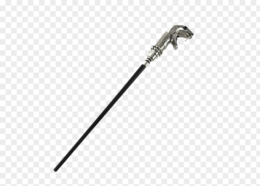Knife Lucius Malfoy Walking Stick Shrink Wrap Plastic PNG