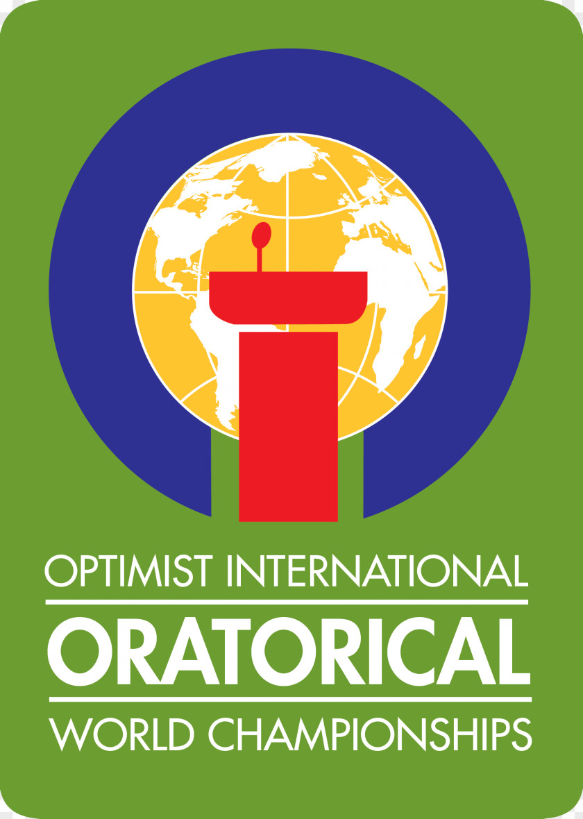 Logo Optimist International Orator Brand PNG