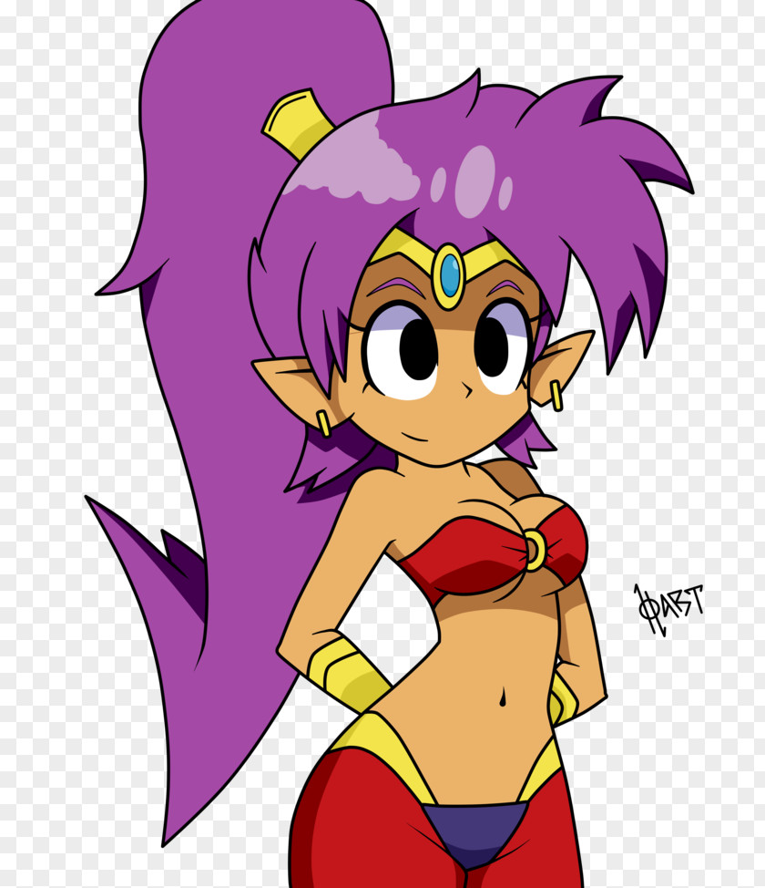 Shantae Illustration DeviantArt Clip Art PNG