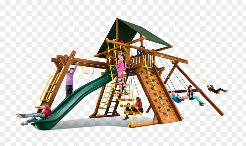 Sunshine Wood Castle Pkg Playground Slide Image Park PNG