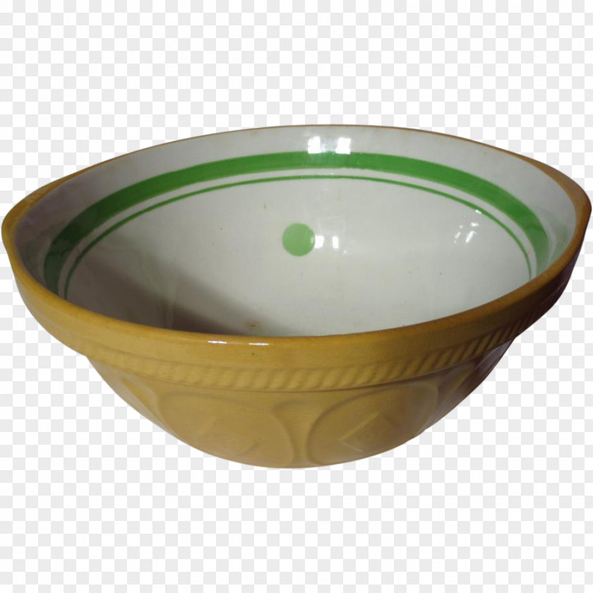 Bowl Yellowware Green Dot Corporation Ceramic PNG