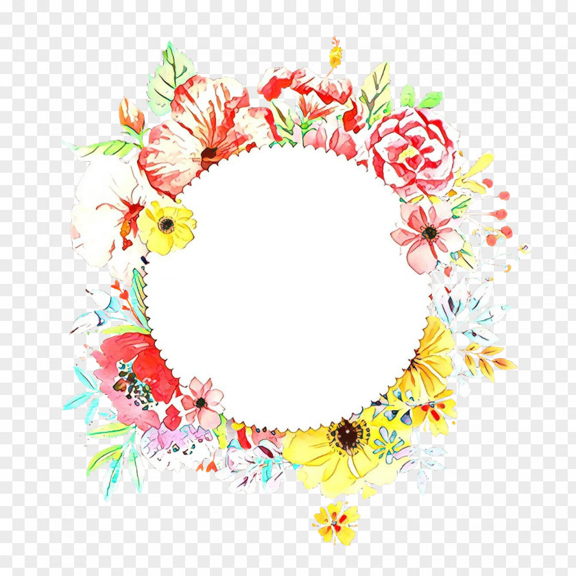 Circle Lei Wreath Plant Interior Design PNG