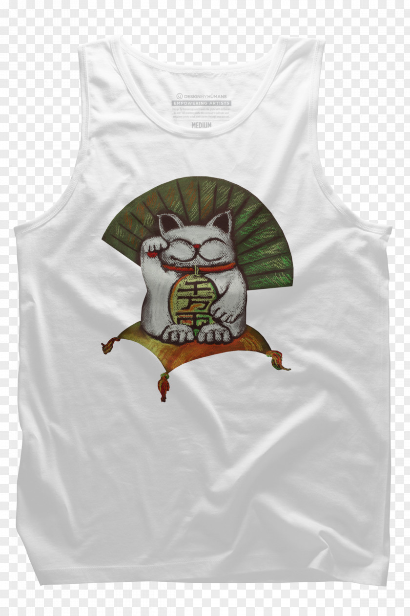 Maneki Neko T-shirt Calavera Sleeveless Shirt Clothing PNG