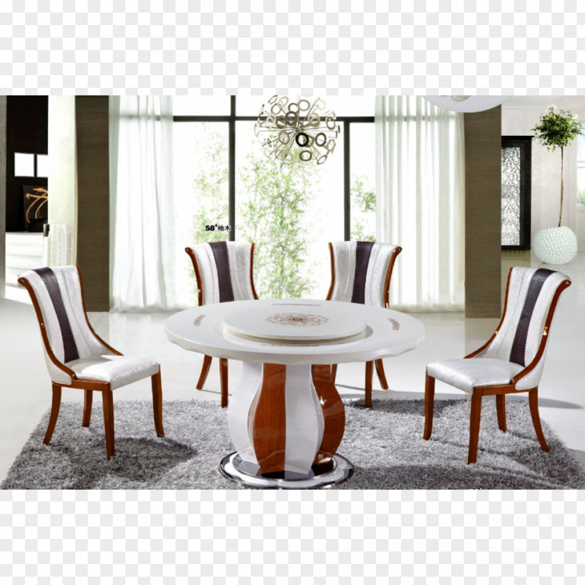 Table Dining Room Chair Matbord PNG