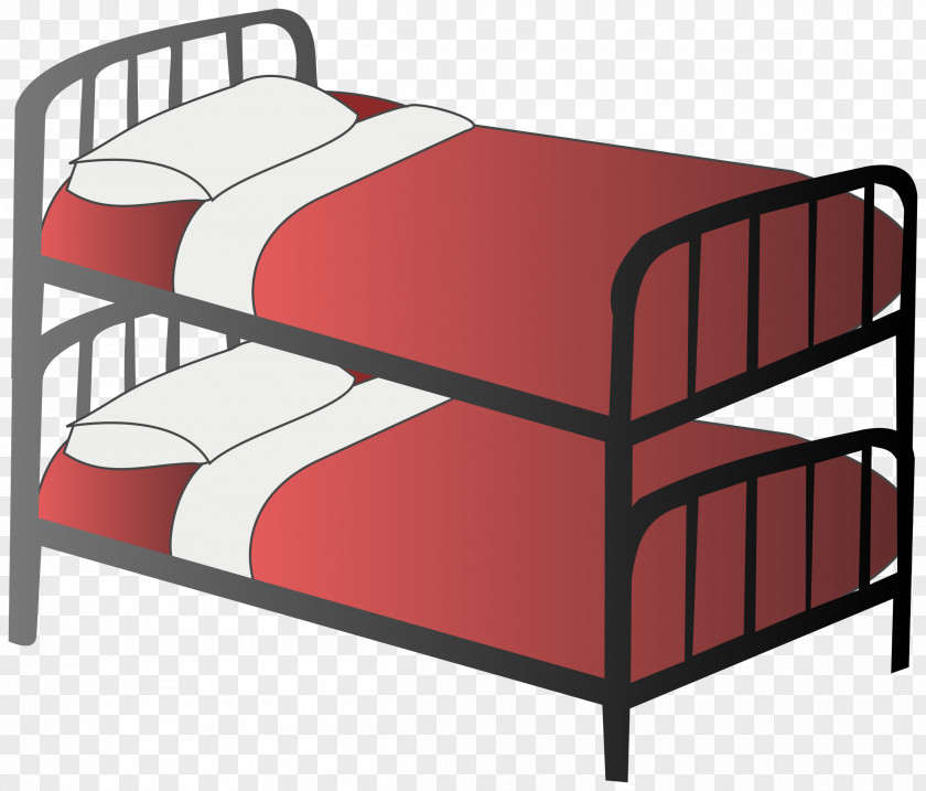 Bed Cliparts Bedroom Cartoon Bunk Clip Art PNG