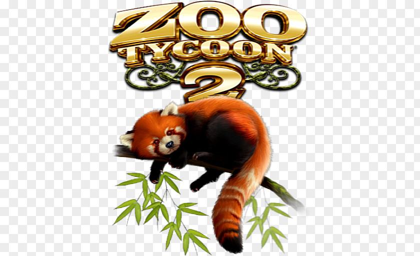 Red Panda Zoo Tycoon 2: Marine Mania Dino Danger Pack Giant Game PNG