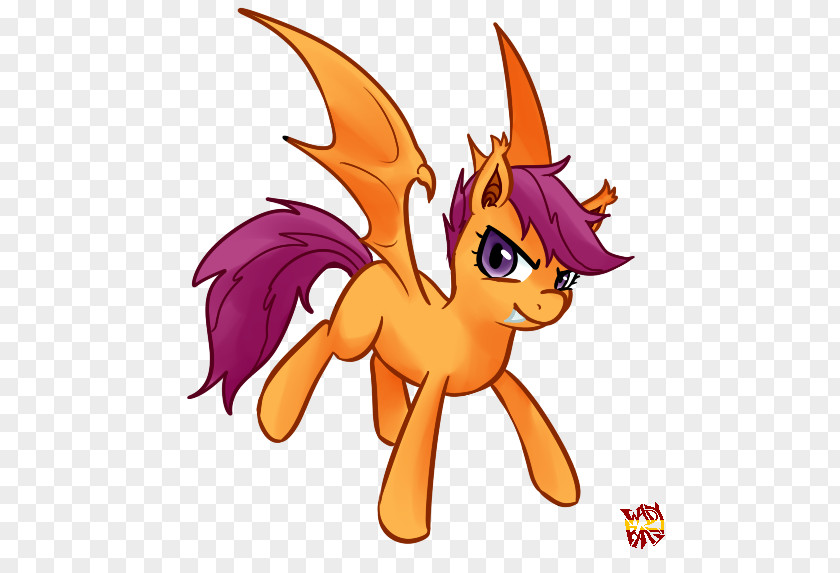 Sweety Diapers My Little Pony Scootaloo Horse Bat PNG