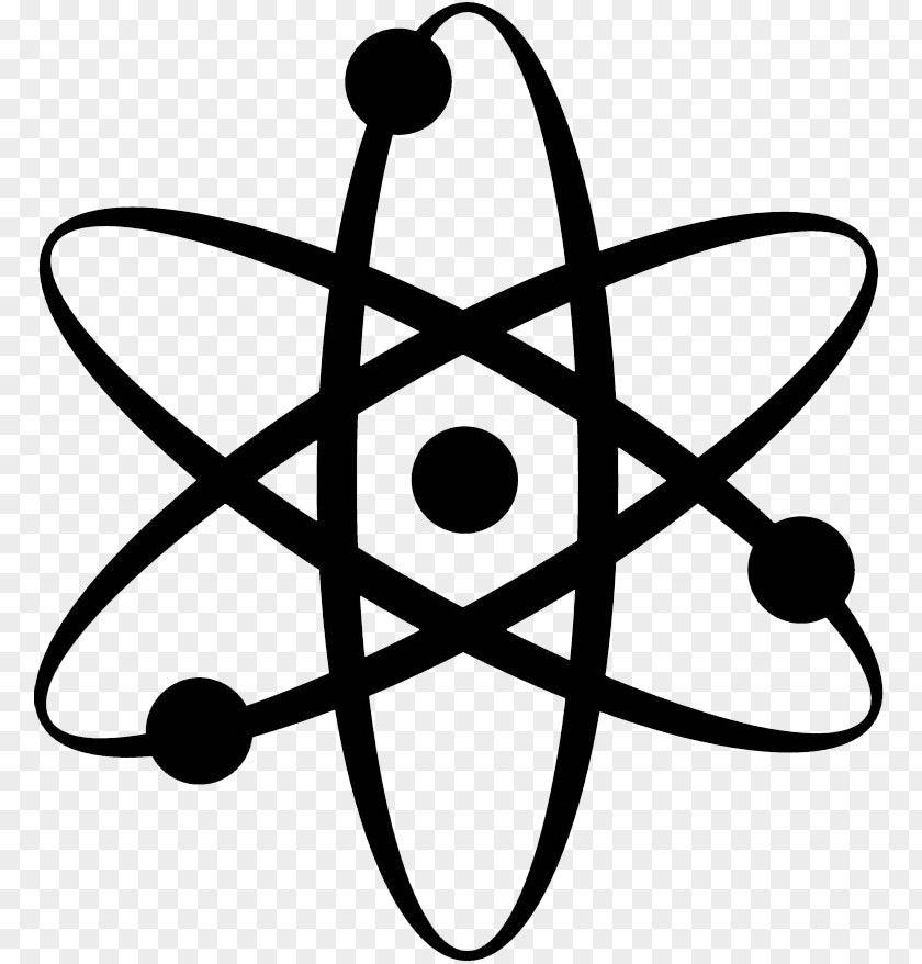 Atom Editor Logo Atomic Number Clip Art Image Chemistry PNG