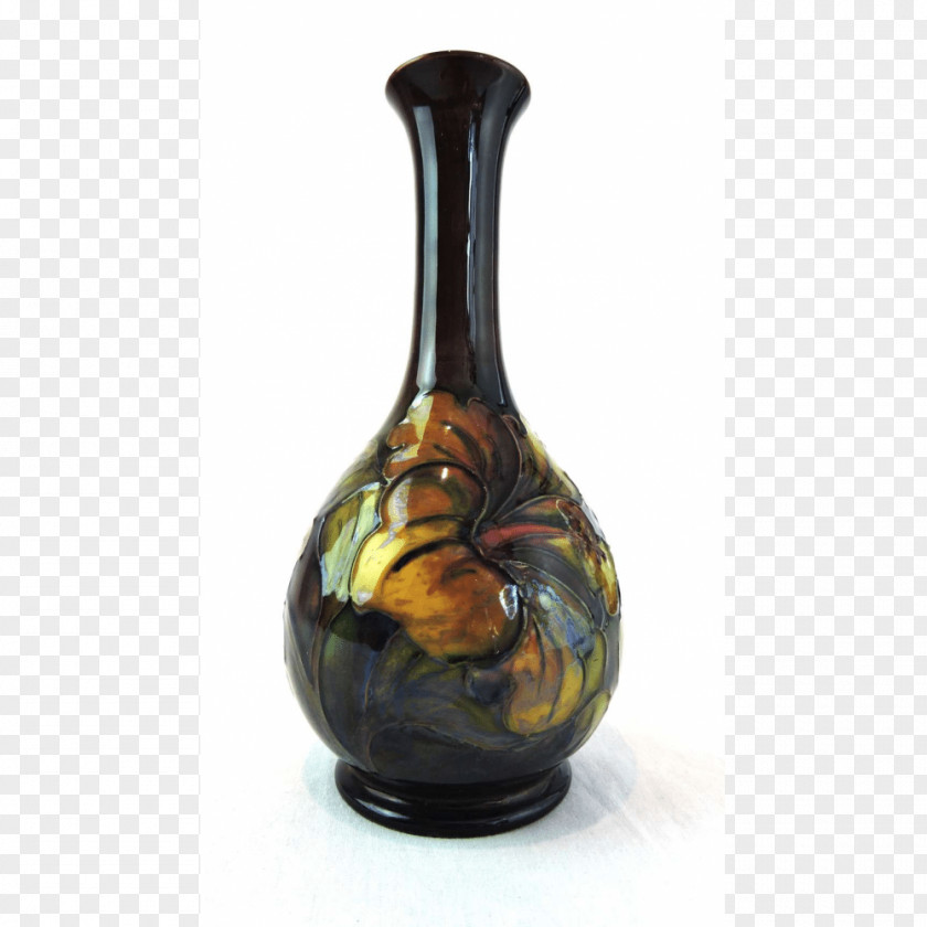 Moorcroft Pottery Vase Jardiniere Glass PNG