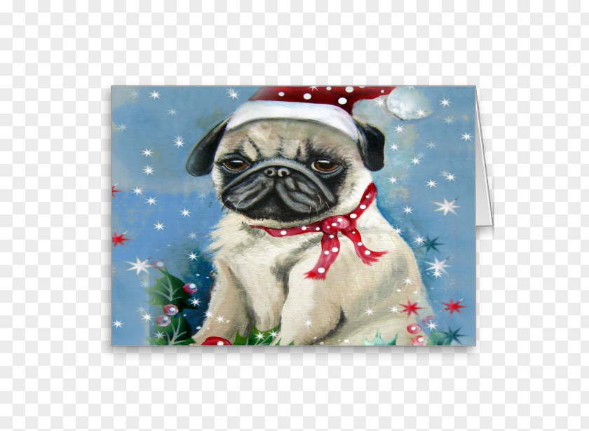 Puppy Puggle Dog Breed Greeting & Note Cards PNG