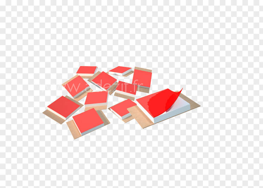 Two Adhesive Strips Rectangle PNG