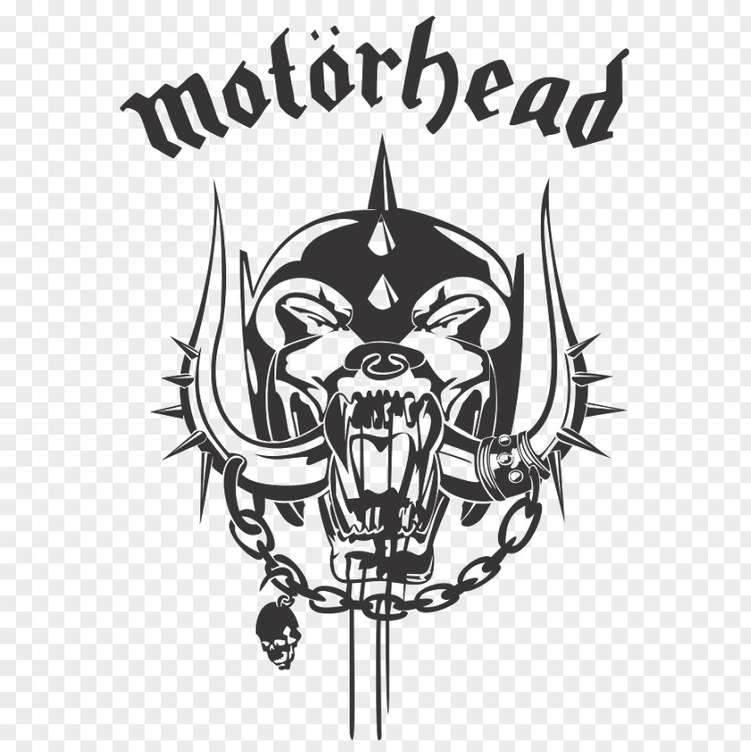 Black Polka Dot Motörhead Logo Vector Graphics Drawing Heavy Metal PNG