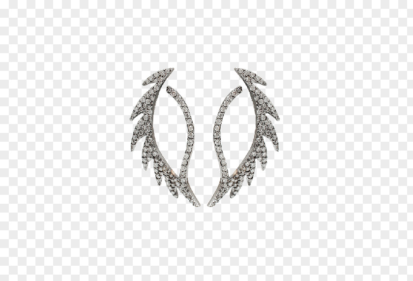Diamond Pattern Earring Body Jewellery Colette Jewelry PNG
