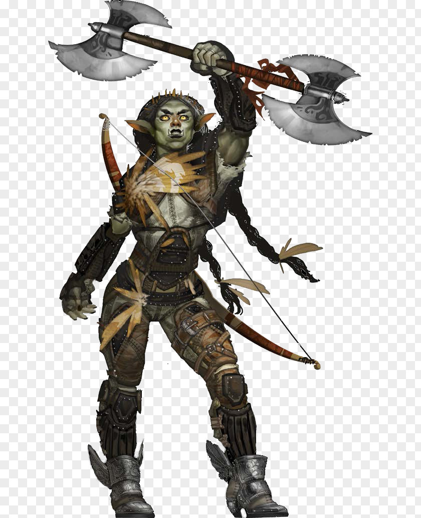 Half Dragon Female Dungeons & Dragons D20 System Pathfinder Roleplaying Game Half-orc PNG