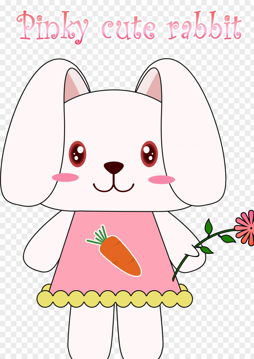 Kid Cartoon Bunny Download PNG