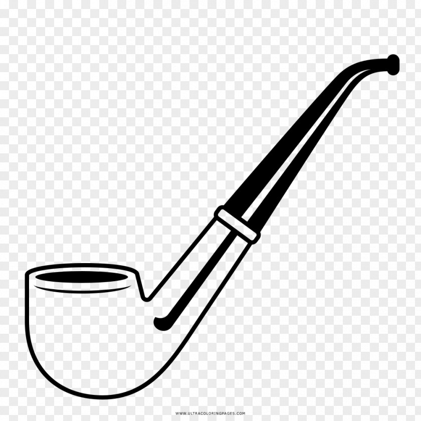 Pipa Tobacco Pipe Drawing Coloring Book PNG