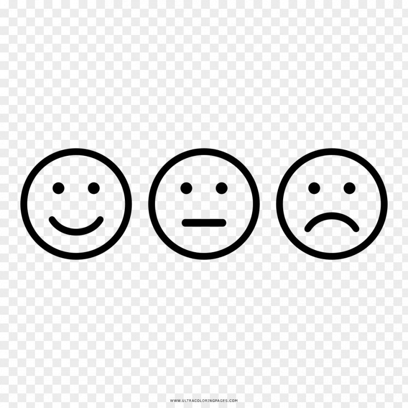 Smile Emotion Coloring Book Drawing PNG