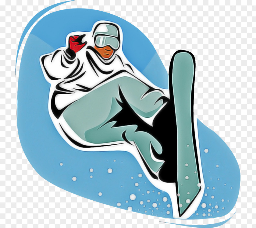 Snowboarding Snowboard Skiing Winter Sport Cartoon PNG