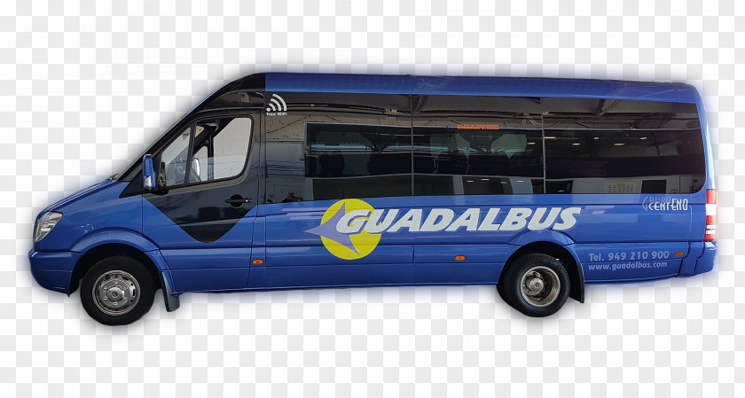 Bus Guadalbus S.L Compact Van Car Minibus PNG