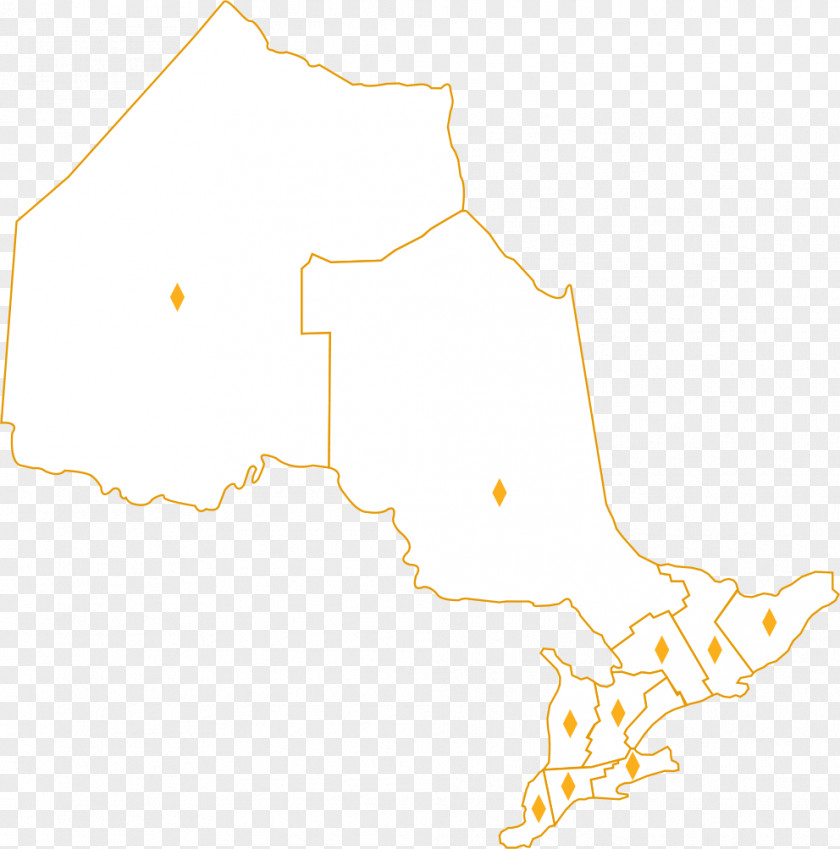 Economic Activity Maps Of Ontario Line Angle Product Design Map PNG