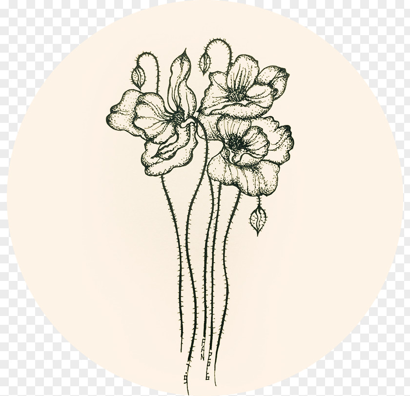 Floral Arranging Design Cut Flowers Illustration PNG