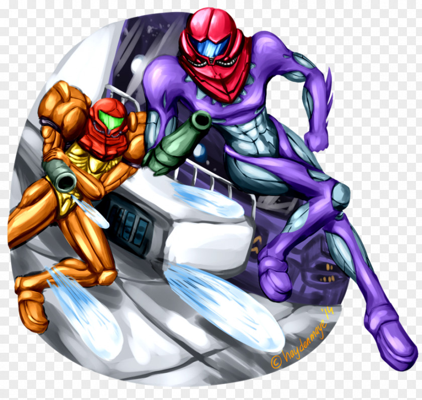 Metroid Fusion Super Smash Bros. For Nintendo 3DS And Wii U Samus Aran SA-X PNG