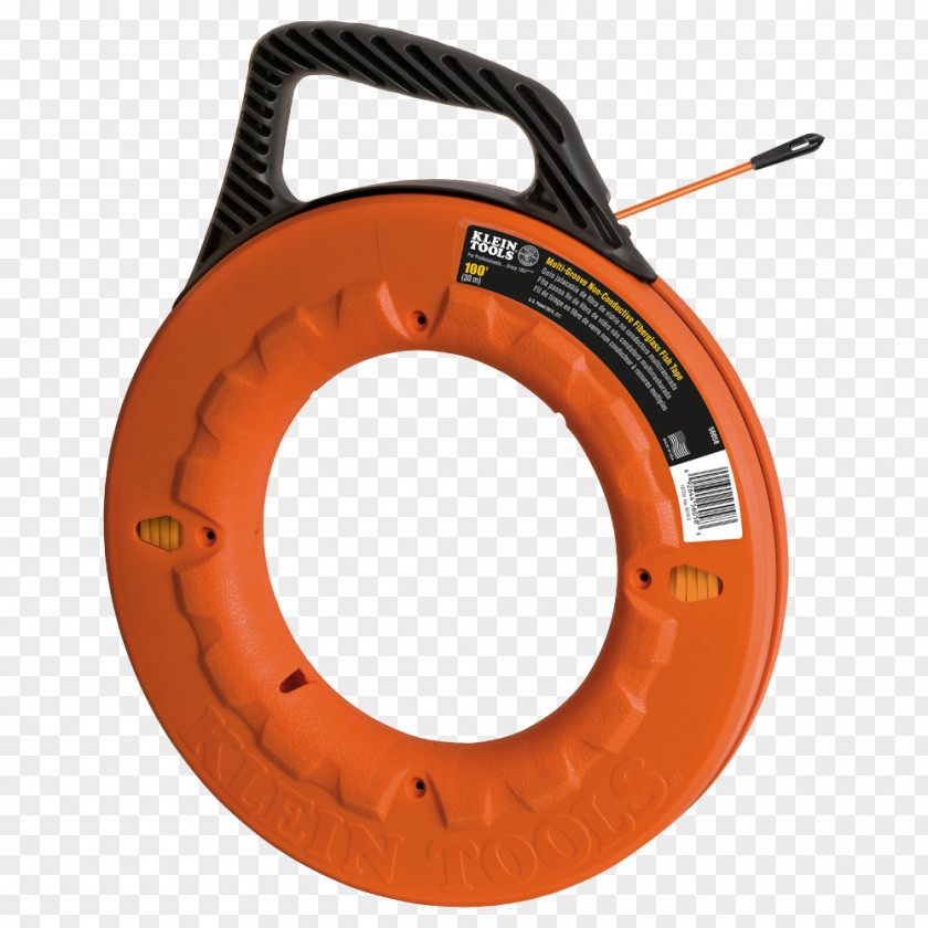 Power Cable Reel Fish Tape Klein Tools Wire Electricity Fiberglass PNG
