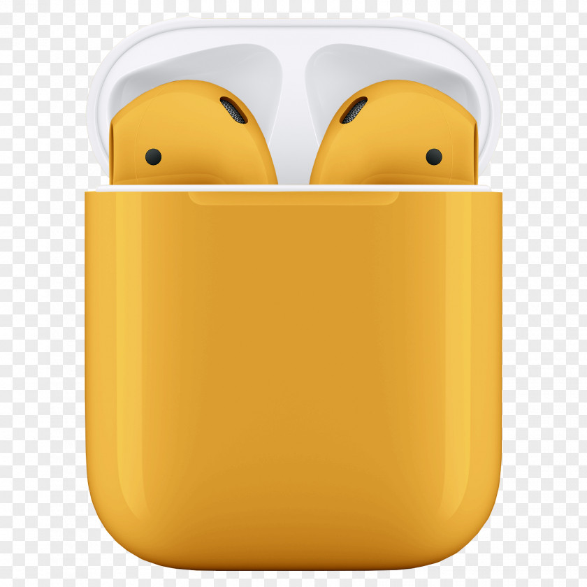 Rubber Ducky Emoticon Apple Airpods Background PNG