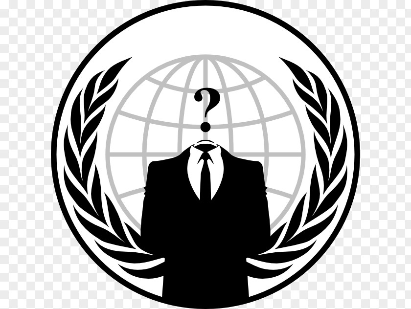 Anonymous Logo Hacktivism Security Hacker PNG
