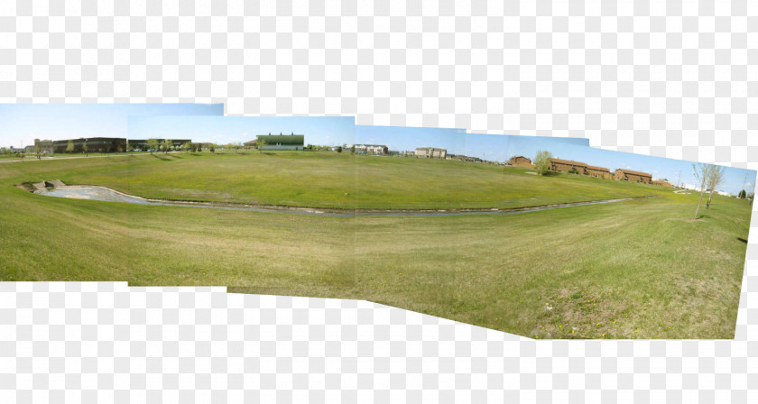 Panorama Grassland Golf Course Landscape Meadow Pasture PNG