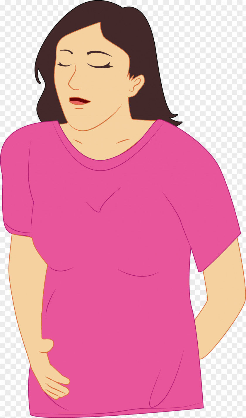 Uncomfortable Pregnant Women T-shirt Woman Comfort PNG