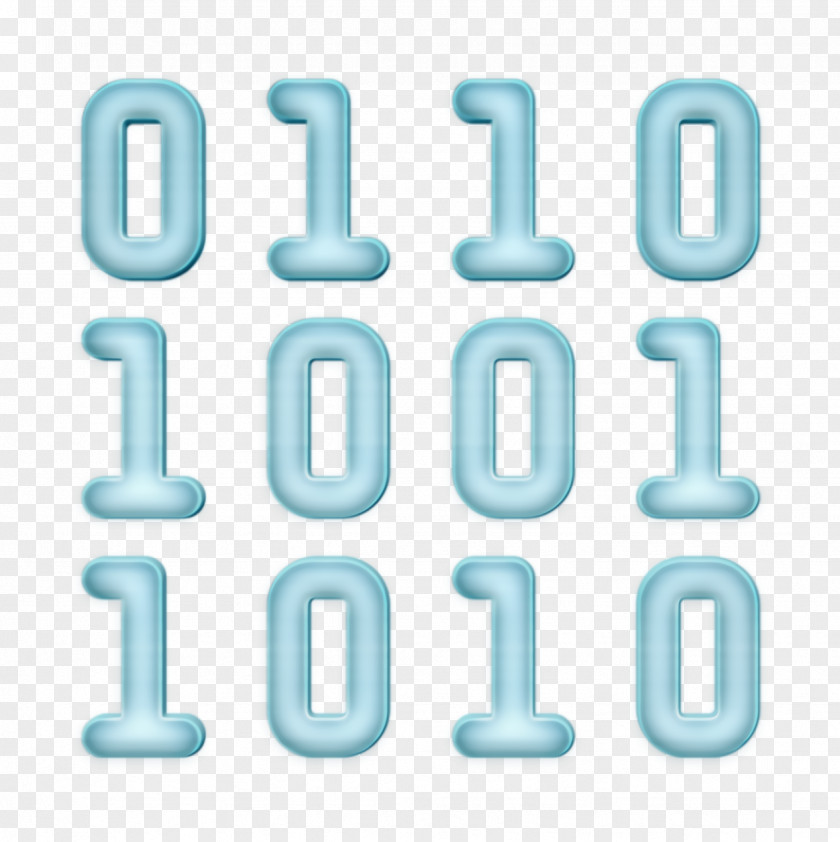 Binary Icon Development Code PNG