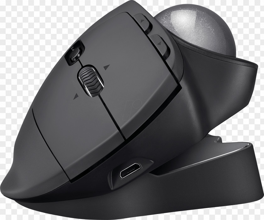 Computer Mouse Logitech MX Air Keyboard ERGO Plus Wireless Trackball PNG