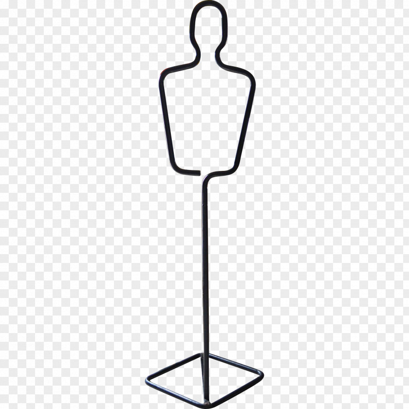 Mannequin Dress Form Metal Pin Coloring Book PNG