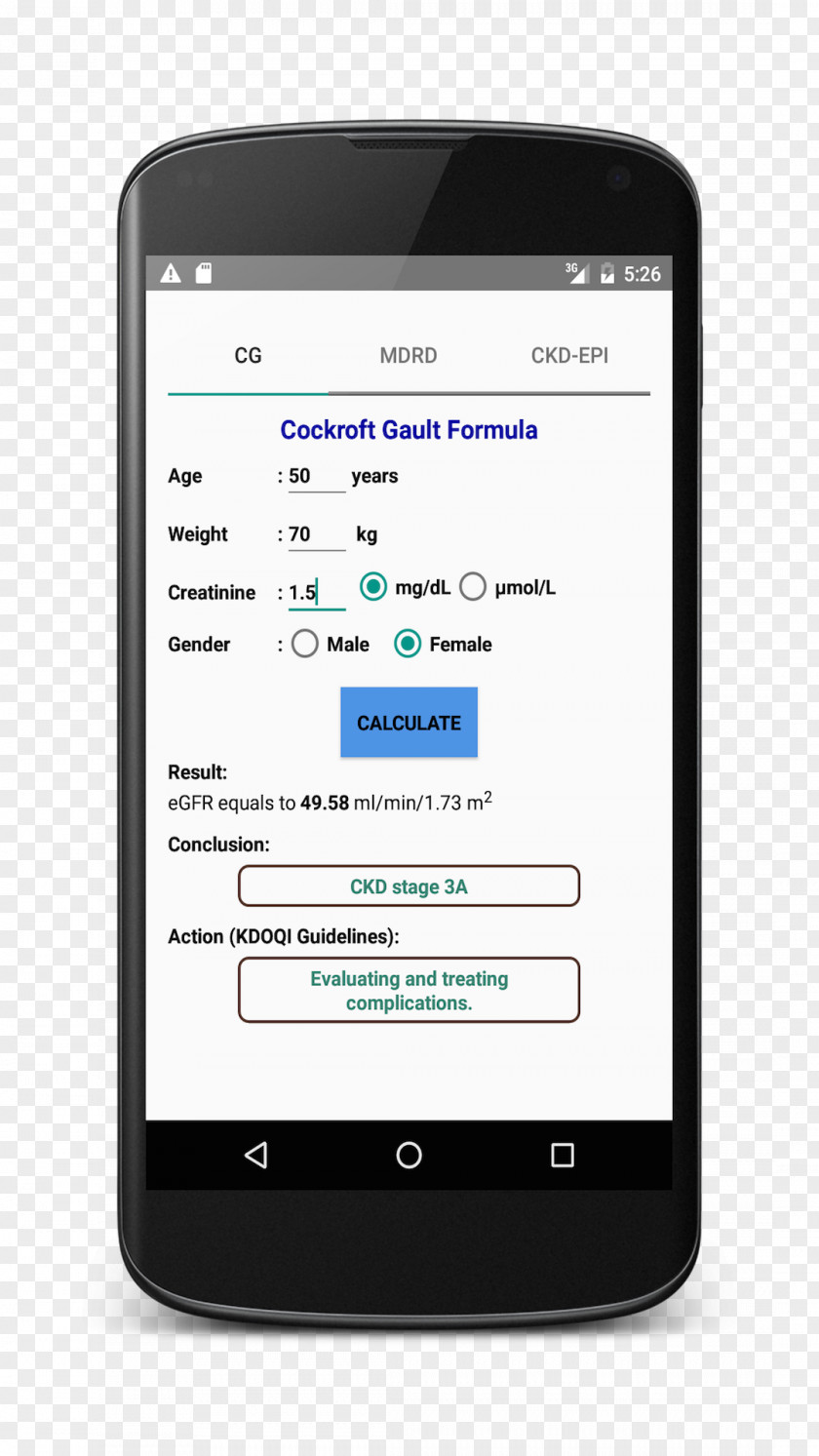 Medical Calculator Menu Google Chrome For Android Xamarin PNG