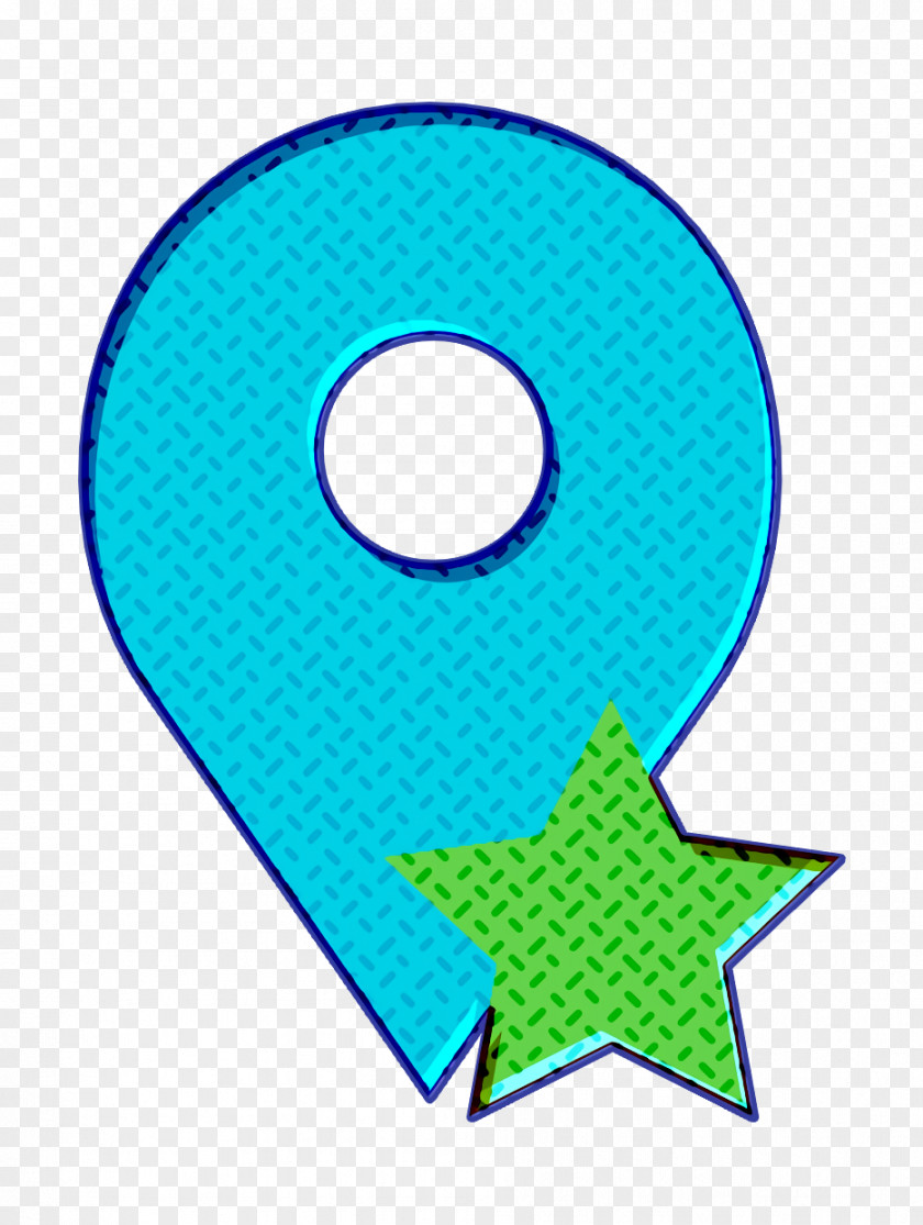 Symbol Turquoise Placeholder Icon Pin Interaction Assets PNG