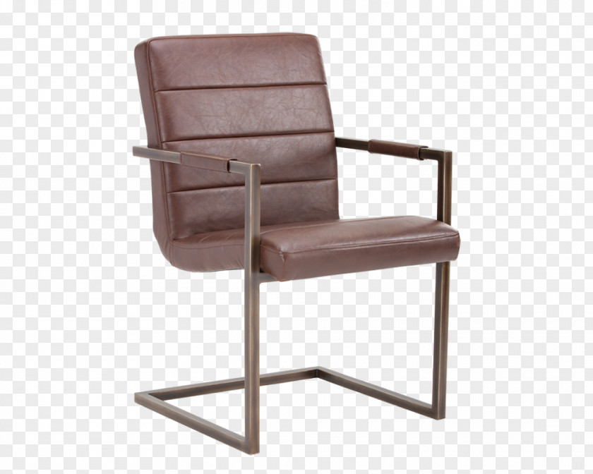 Table Chair Leather Dining Room Furniture PNG