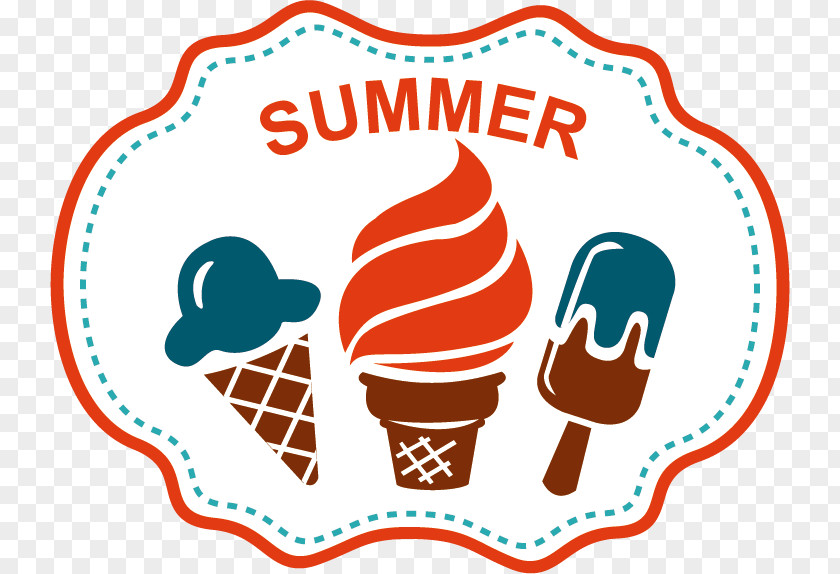 Vector Creative Tag Cold Ice Cream Pop Sorbet Clip Art PNG