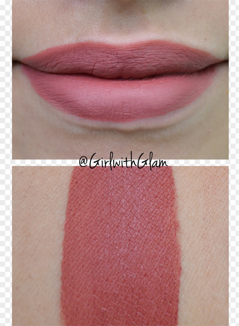 Bedtime Lipstick NYX Cosmetics Slip Swatch Color PNG