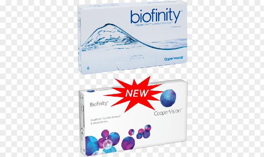 Biophinity Contact Lenses CooperVision Biofinity Toric Lens PNG
